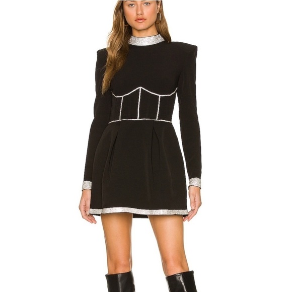 BRONX AND BANCO Frida Diamond Mini Dress - Picture 1 of 16